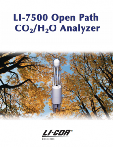 LI-7500 Open Path CO2/H2O Analyzer