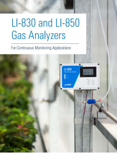 LI-830 and LI-850 Gas Analyzers