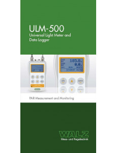 Регистратор сигналов с датчиков освещенности ULM-500, Walz