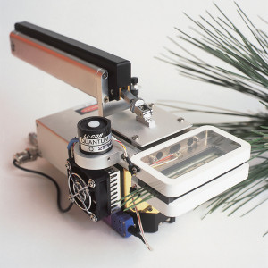 Сенсорная камера для изучения параметров фотосинтеза в отдельно взятых иголках хвойных растений с крупными иголками