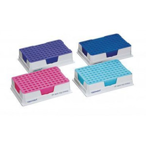PCR-Cooler 0,2 мл – стартовый набор штативов-охладителей для ПЦР (1 розовый, 1 синий)