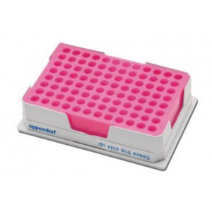 PCR-Cooler 0,2 ml pink – штатив-охладитель с индикацией температуры («розовый») для 96 ПЦР-микропробирок 0,2/0,5 мл