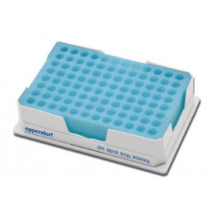 PCR-Cooler 0,2 ml blue – штатив-охладитель с индикацией температуры («синий») для 96 ПЦР-микропробирок 0,2/0,5 мл
