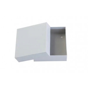 Картонные боксы для хранения проб в морозильнике, белого цвета, Высота 53 мм
