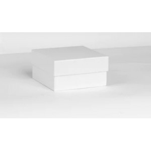 Картонные боксы для хранения проб в морозильнике, белого цвета, Высота 76 мм