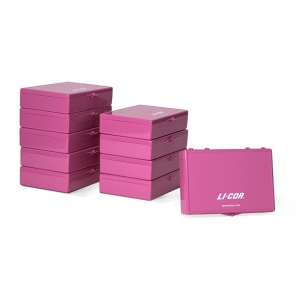 Розовый бокс для инкубации блоттинговых мембран, размер - XL, 10 шт./уп.