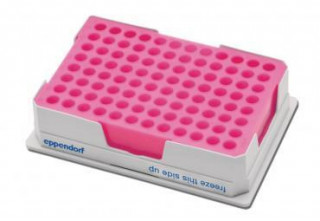 PCR-Cooler 0,2 ml pink – штатив-охладитель с индикацией температуры («розовый») для 96 ПЦР-микропробирок 0,2/0,5 мл, Eppendorf