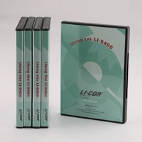 Набор из 5-и DVD с тренировочными видео для LI-6400, LI-COR