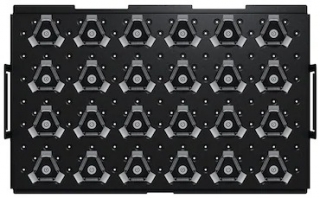Алюминиевые платформы для Innova® 44/44R, 76 × 46 см, не взаимозаменяема с прочими платформами площадью 76 × 46 см, Спец. платформа под колбы Эрленмейера объемом 500 мл, Eppendorf