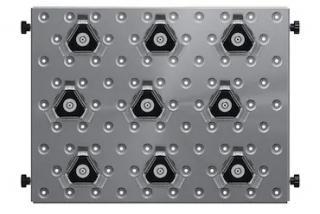 Платформа для Innova® 2050, 40,6 × 30,5 см, нержавеющая сталь, Спец. платформа под колбы Эрленмейера объемом 250 мл, Eppendorf