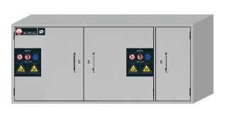 SL.060.140.UB.3T – шкаф безопасный горизонтальный для кислот и щелочей, 140 см, ASECOS