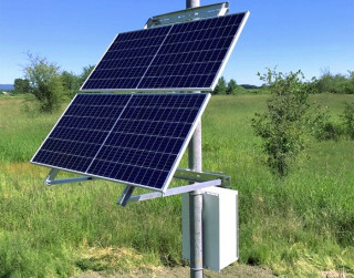 Автономная солнечная система электропитания, вых. мощность 65 Вт, необх. в солнце – >4 ч/день, LI-COR